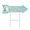 Signmission Easter Bunny Arrow Yard Sign Funny Home Decor 30in Wide C-ARROW10-999885 - alternate 1